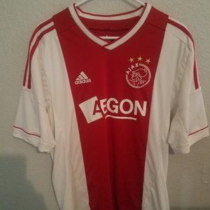 Adidas Ajax Soccer Jersey Size Large